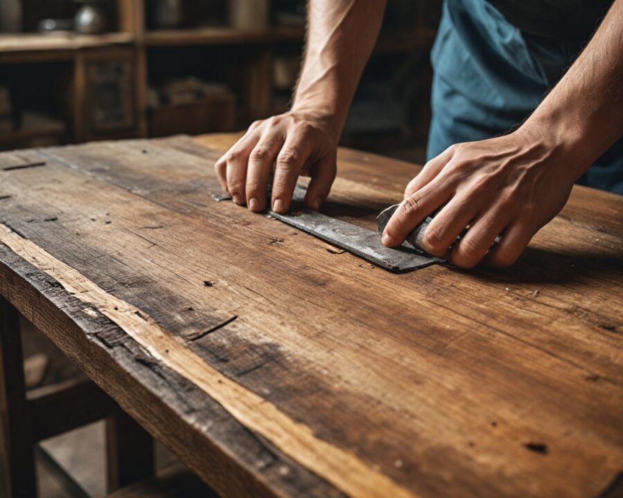 Como trabalhar com madeira bruta em estado natural para projetos artesanais