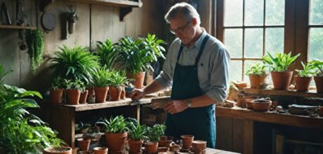 Como criar suportes para plantas usando madeira reciclada de forma sustentável