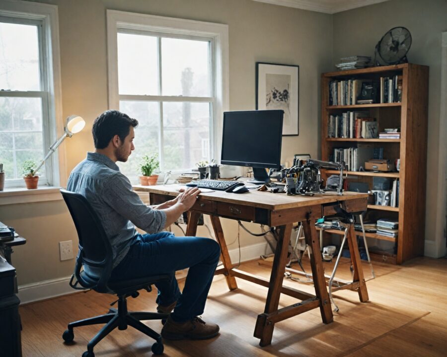 Como montar uma bancada de trabalho ergonômica passo a passo