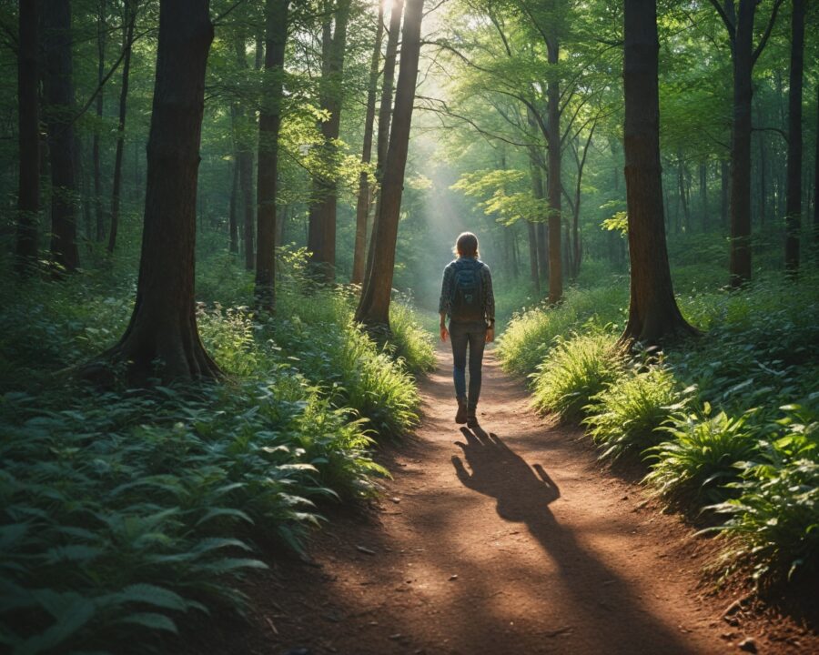 Como caminhadas podem melhorar sua saúde mental e bem-estar