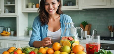 Como a água aromatizada pode aumentar seu consumo diário de líquidos