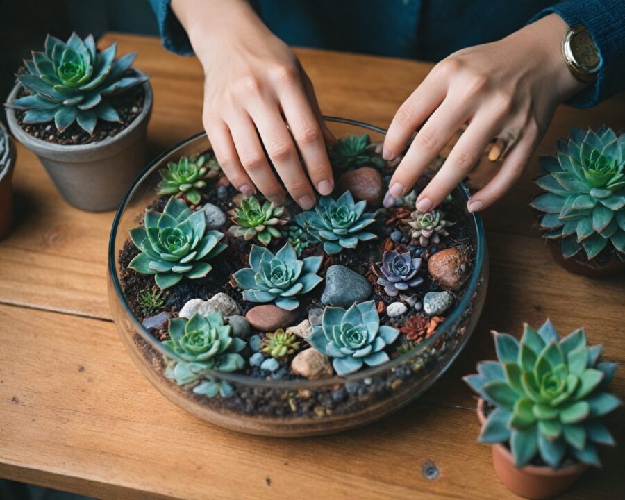 Passo a passo para fazer um terrário decorativo em casa