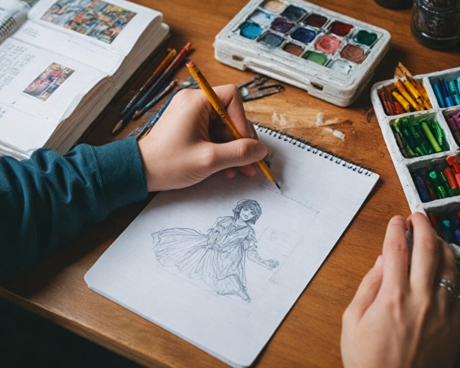 Como criar um tutorial de desenho passo a passo
