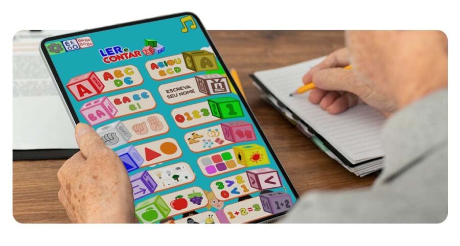 📘 Aplicativo de alfabetização: comece a aprender em casa