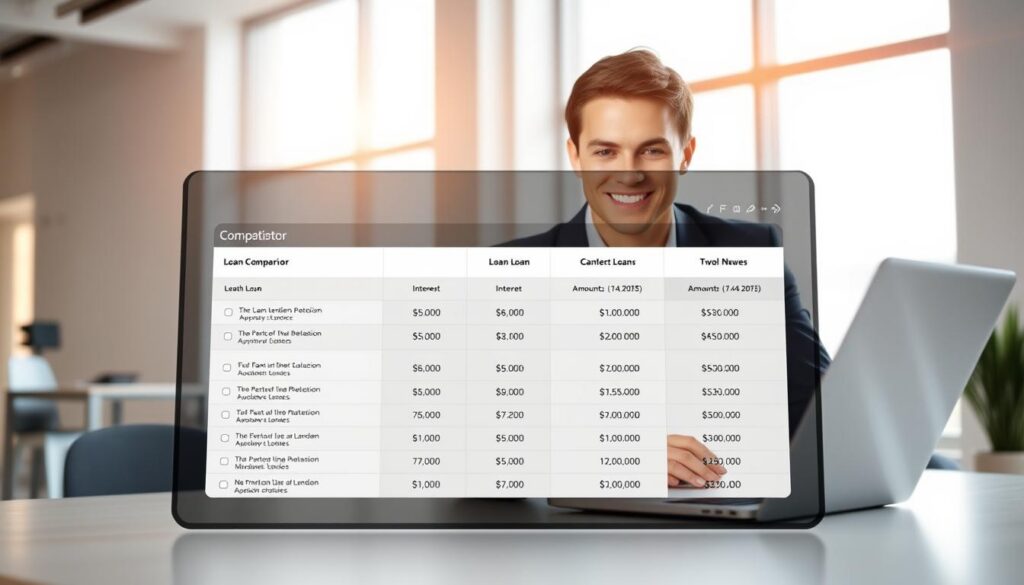 comparador de empréstimos online