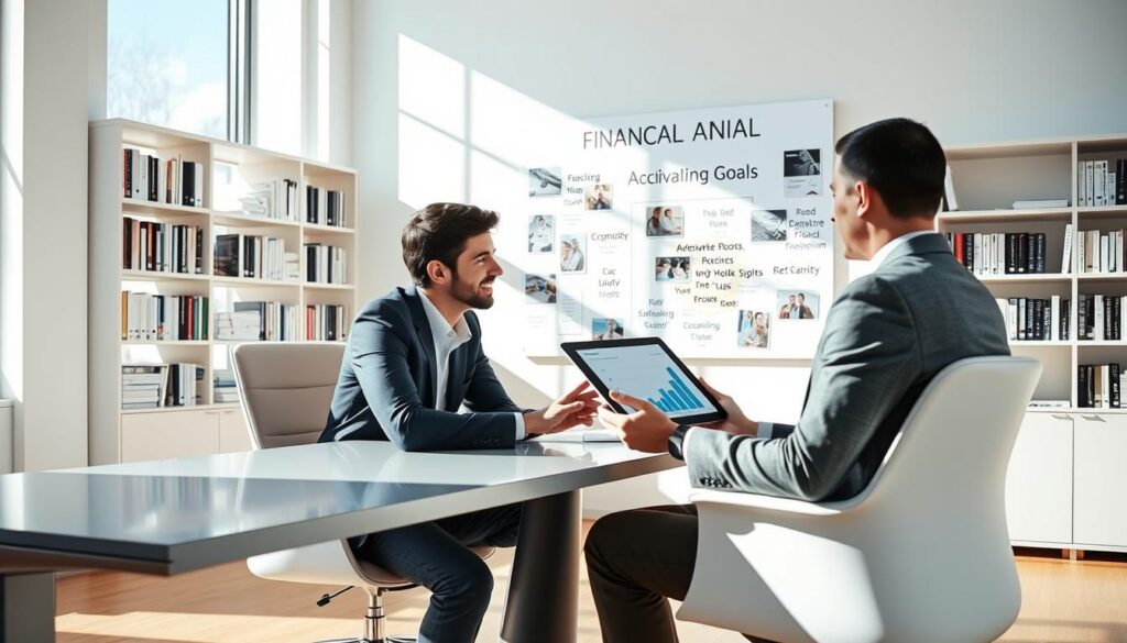 como definir metas financeiras realistas e manter o foco