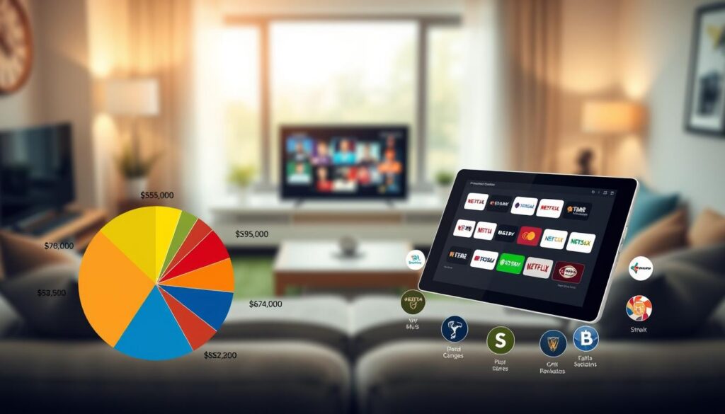 comparação de custos de canais de futebol