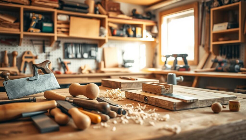 ferramentas essenciais para começar na marcenaria artesanal