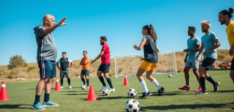 Como melhorar no futebol com treinos simples e eficazes